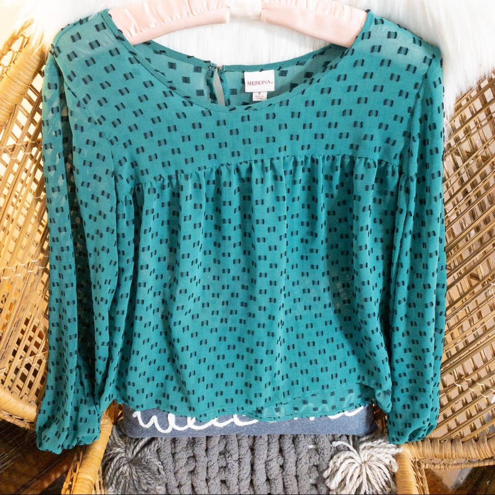 Adorable, flowy top.